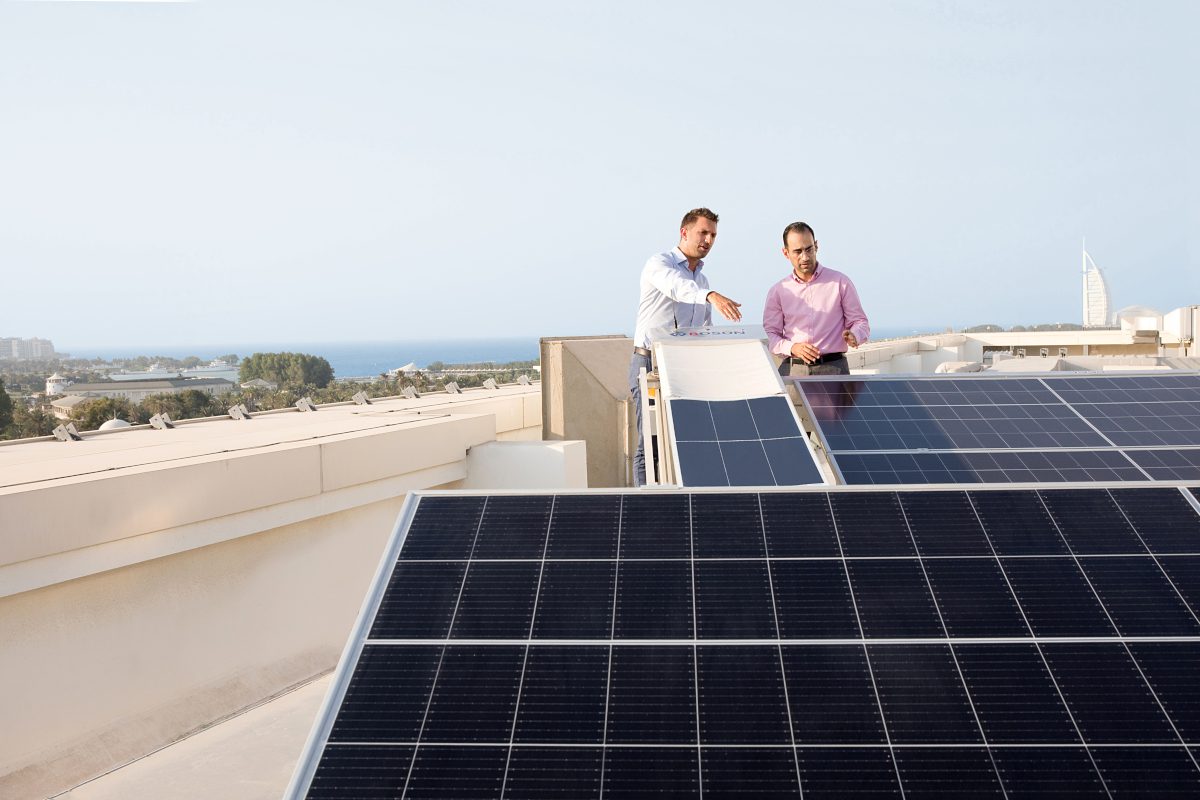 Impianto di prova solare di Dubai