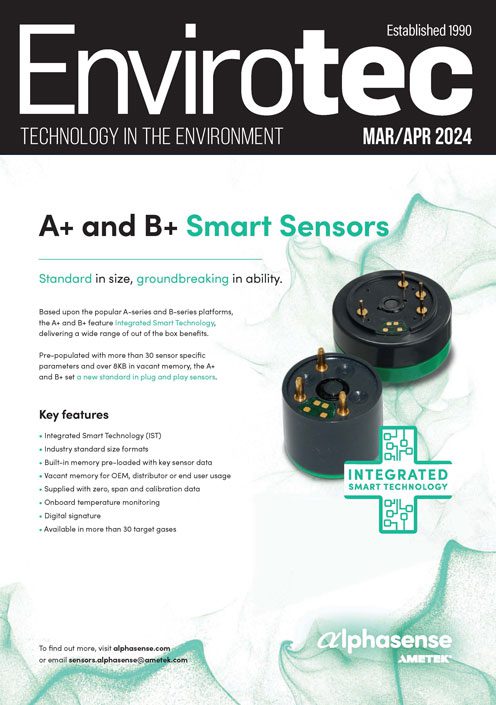 Envirotec Magazine front cover March 24 edition