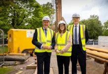 Geothermal drilling gets underway at Stormont