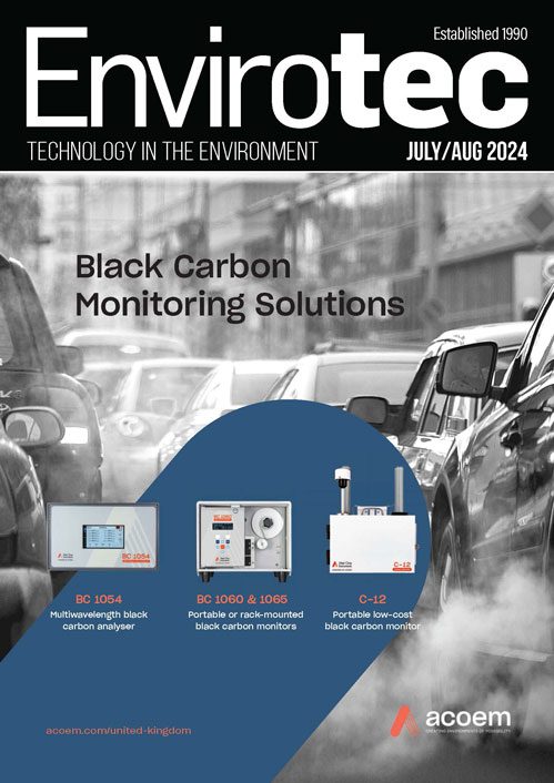 Envirotec Magazine front cover July 24 edition