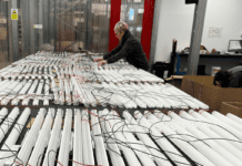 Reuse hub for lighting launches