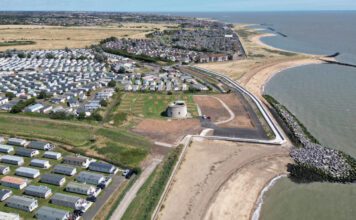 £12 million Cockett Wick Seawall Improvement scheme completed