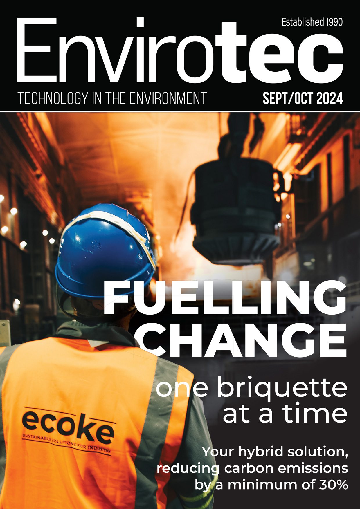 Envirotec Magazine front cover July 24 edition