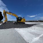 First pour of innovative IBAA concrete in England
