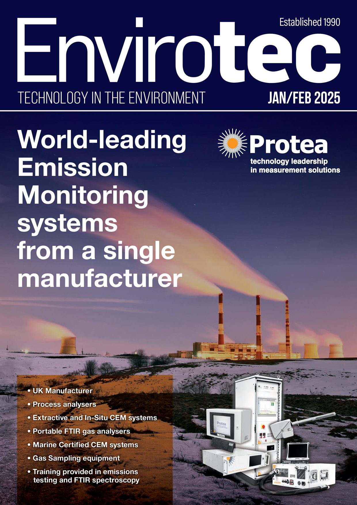 Envirotec Magazine front cover