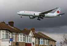 Rising temperatures mean more noise for those living near airports, claims study