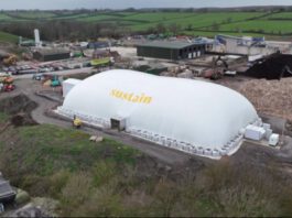 Wiltshire pilot explores landfill gas-powered food production