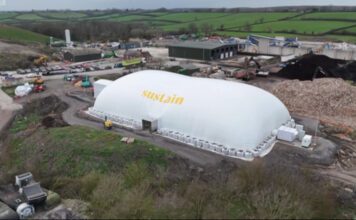 Wiltshire pilot explores landfill gas-powered food production