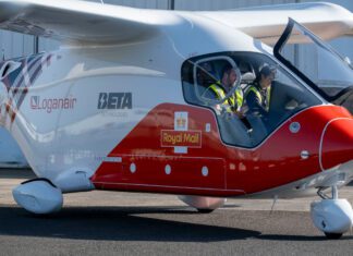 Royal Mail and Loganair launch UK’s first electric mail flights across Scotland