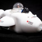Dolphin-shaped robot developed to skim oil spills using sea-urchin-inspired filter
