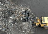 Multi waste buckets to bring pre-shredding into loading stage