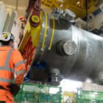 Colossal crane lifts second reactor into place at Hinkley Point C
