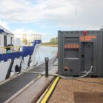 Mobile battery tackles port grid constraint for electric vessel