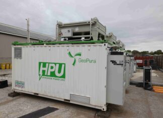 Hydrogen and solar tackle peak power demand at recycling site