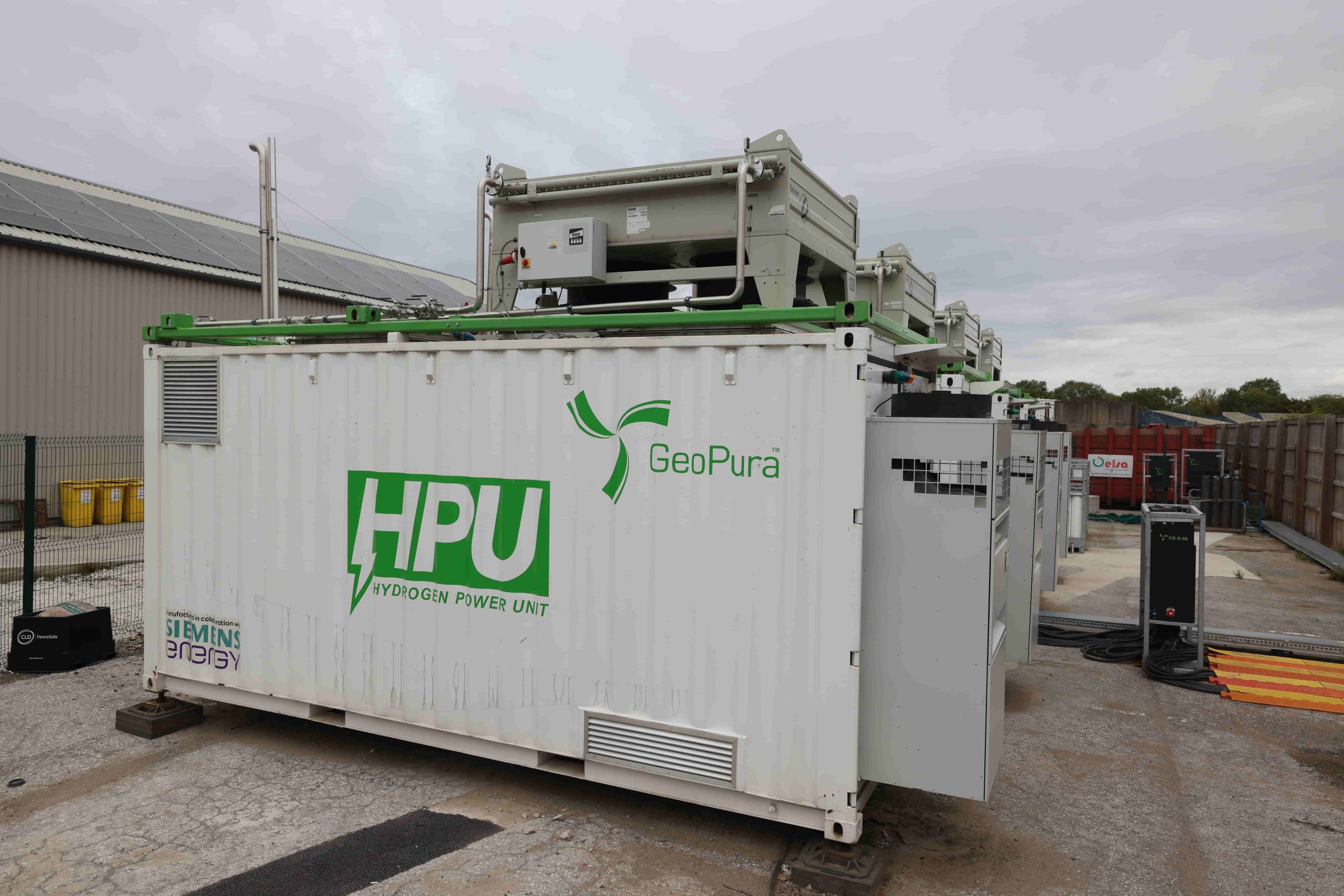 Stockport recycling site cuts diesel with hydrogen and solar hybrid system
