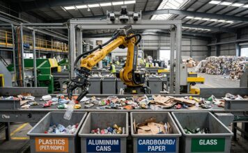 Robotics hub to benchmark waste sorting under real-world conditions